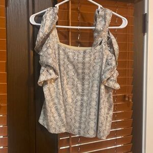 Boutique size small really cute shimmery top
